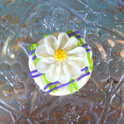 daisy on plaid $5.00